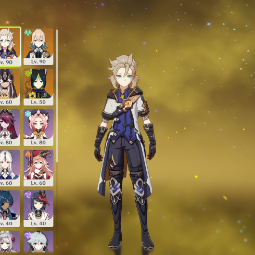 90LVL⭐Keqing(C2)🔥Albedo(C1)⭐Ganyu(C1)🔥Diluc(C1)⭐Jean(C1)🔥Qiqi(C1)⭐Sangonomiya Kokomi🔥Klee⭐Cyno🔥Tighnari💜NA💜3 |5 stars*  Weapons💜43 CHARACTERS💜AR. 56💜 0